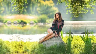 亚洲美女人体写真摄影