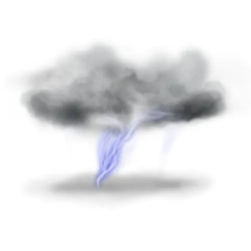 闪电 PNG免抠(500x500)