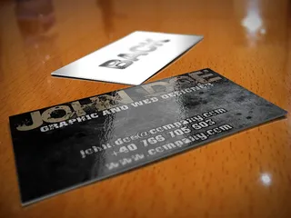 名片样机设计素材