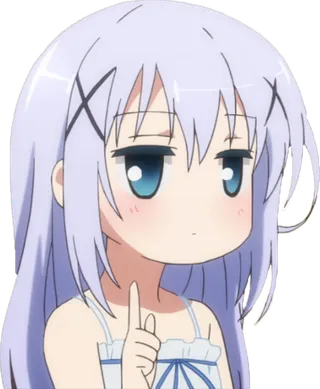 紫发女孩素材卡通人物简笔