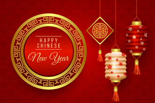 新年海报贺卡红包背景