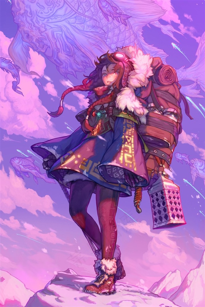 日本动漫女生图片