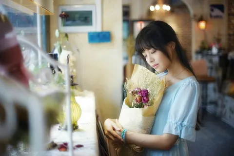 摄影图片人物美女模特照片