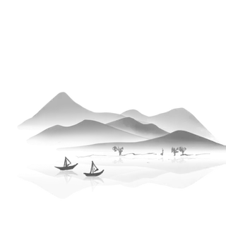 中国风山水祥云PNG免扣素材