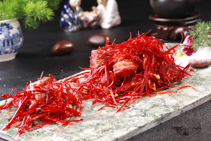 椒麻雪花牛肉58元一份 (3)