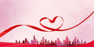 红色公益爱心慈善活动宣传海报展板背景图片PSD分层设计素材模板