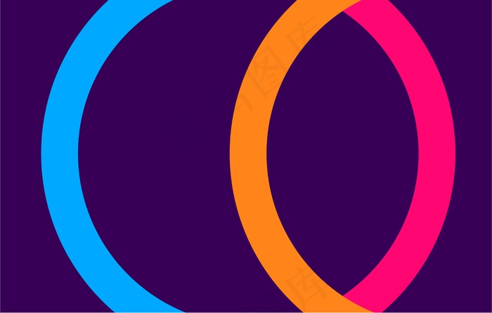 炫彩几何图形背景 几何艺术设计