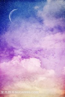 天空中高清可爱云朵图片