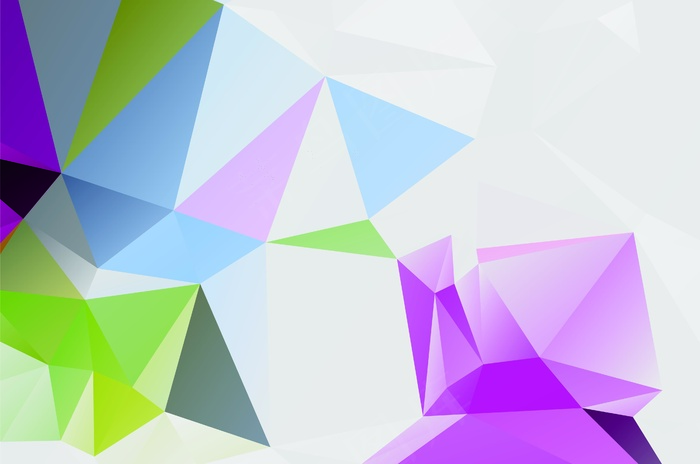 炫彩几何图形背景 几何艺术设计 多边形背景图片