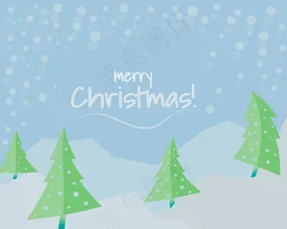 圣诞节贺卡背景图片