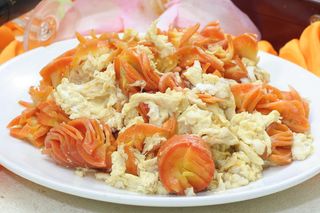 缩依萝卜炒鸡蛋 16元 (3)