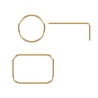 金属管制作源文件直接加斜面浮雕就行