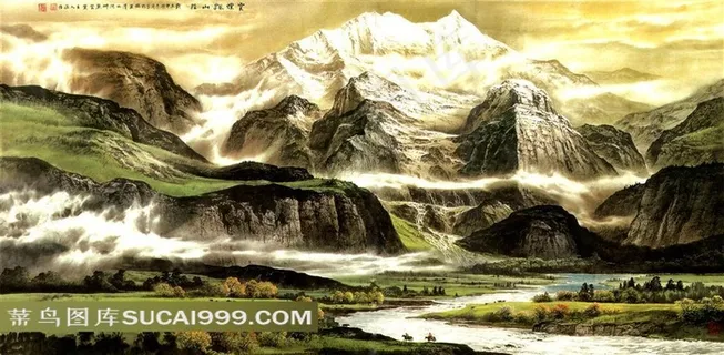 高清山水风景艺术图片