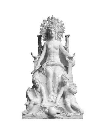 雕塑艺术psd素材