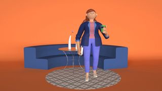 个性定制卡通风格商务ui人物C4D元素