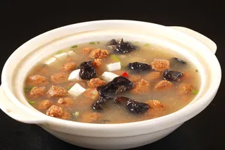 绿豆丸子炖豆腐 (1)