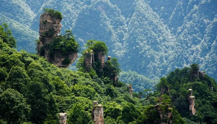 湖南张家界天子山风景摄影