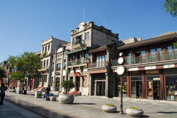 前门大街大栅栏街景