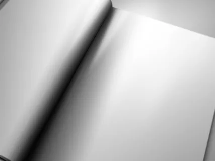 简约画册样机展示效果