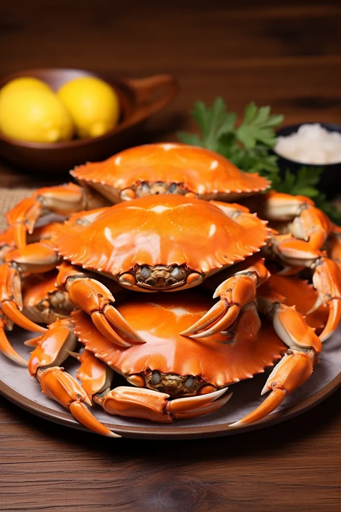螃蟹秋季美食摄影图 (2688x4032)