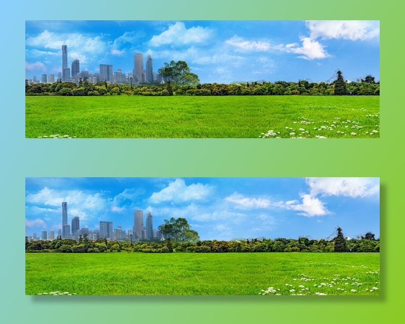 高清创意绿色环保背景图片公益海报展板宣传PSD分层平面设计素材