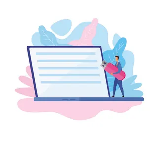 扁平化人物场景办公互联网等距ai矢量设计网页海报UI素材插画