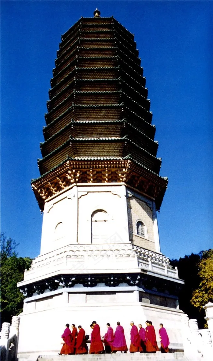 八大处灵光寺砖塔