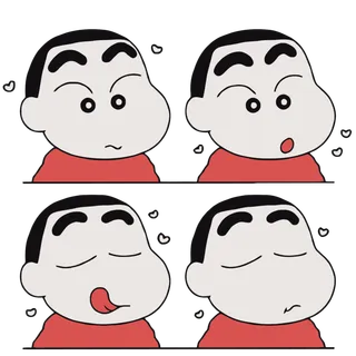 蜡笔小新可爱动画人物免扣素材