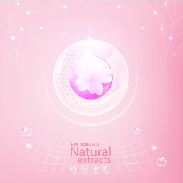 设计广告化妆品素材eps,ai矢量模版下载