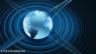 数码科技地球主题高清图