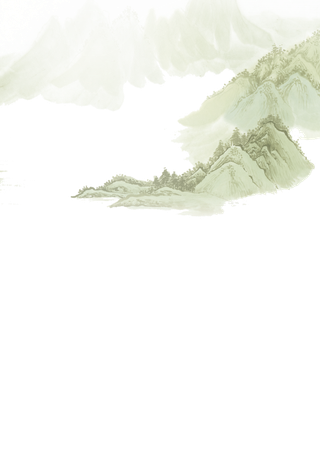 山水画素材中国风水墨画素材元素中国画