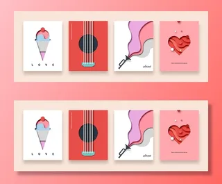 清新孟菲斯风格渐变科幻离子风KV主视觉海报大图高端psd分层素材