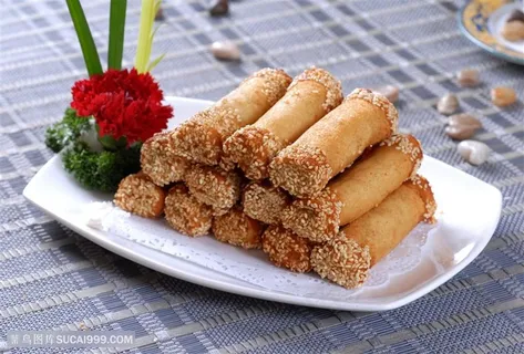 小吃香芋卷的美食图片 小吃香芋卷的美食图片