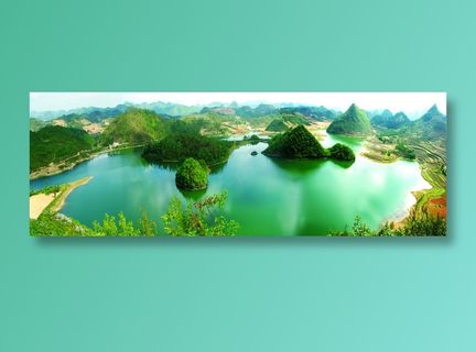 云南广南七星湖图片