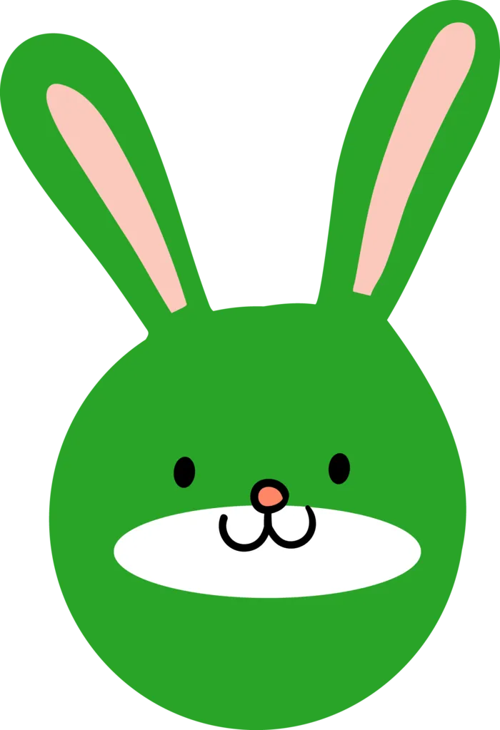 2023新年兔年素材卡通兔子大吉大利