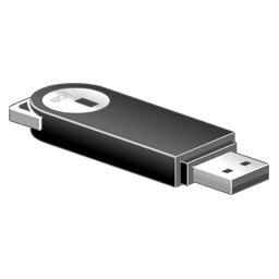 USB闪存盘 PNG免抠(256x256)