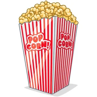 爆米花 PNG免抠
