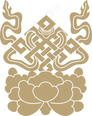 中国风传统吉祥寓意图案古代喜庆祥瑞纹样纹饰PNG免抠