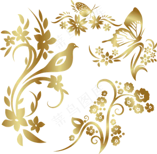 古典花纹素材图片下载