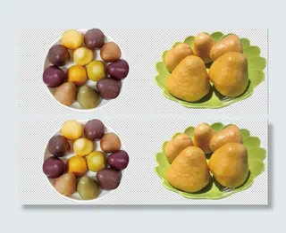 农家窝窝头素材