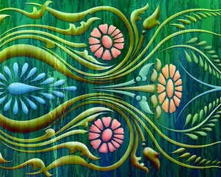 图片设计素材背景鸟语花香