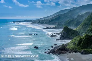 新西兰海岸风景图片