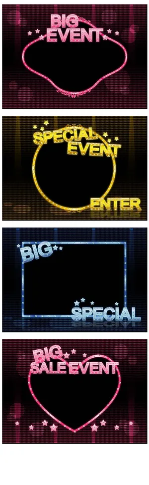 简约风古典名片海报边框图框插画插图素材AI矢量图 (22)