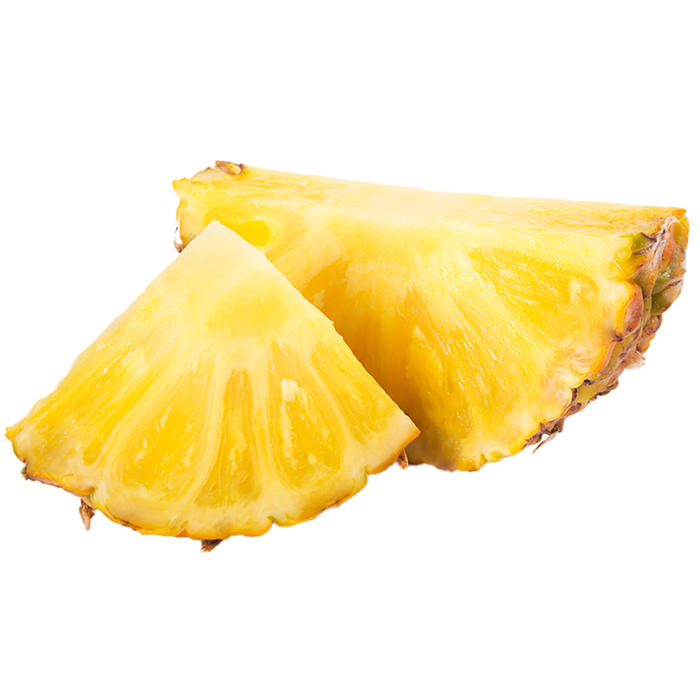 凤梨 (2)水果超市商品白底图免抠实物摄影png格式图片透明底