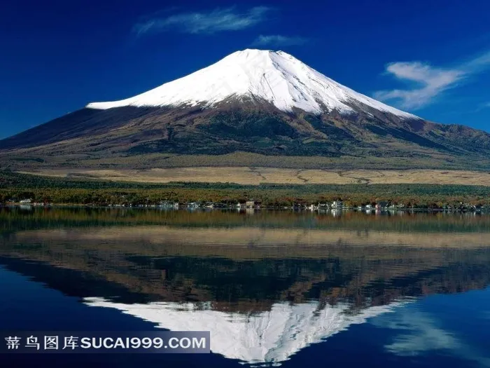 日本富士山美景素材