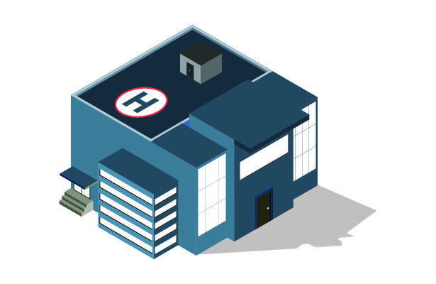 分析图素材图标集合景观建筑立面插画场景AI矢量图形设计eps,ai矢量模版下载