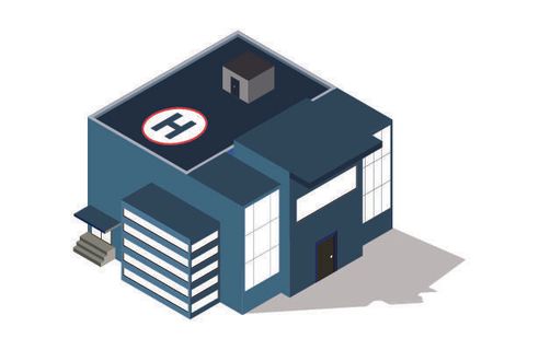 分析图素材图标集合景观建筑立面插画场景AI矢量图形设计