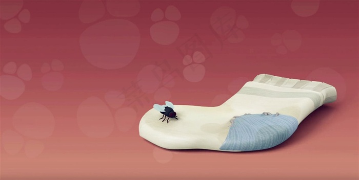 一只冬天的臭袜子