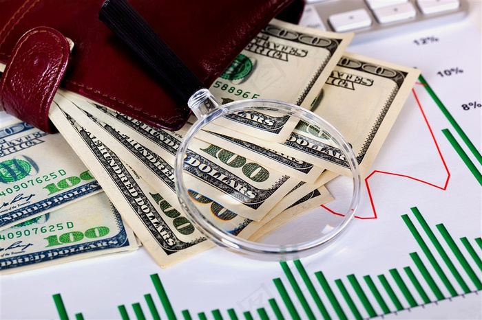 商务金融货币图