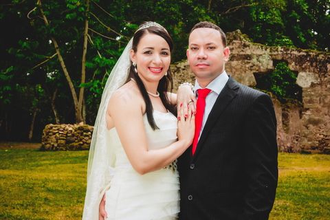 郎才女貌婚纱照图片